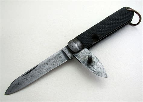 USN Left Handed M44 KA-BAR Style Sheath. . Vintage military pocket knives